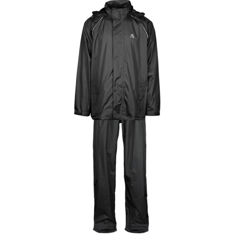 Ralka Regenpak - Comfort - Zwart/Antraciet - M