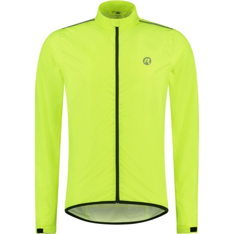 Rogelli Core Regenjas - Fietsregenjack - Heren - Fluor-Geel - Maat M
