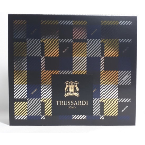 Trussardi Uomo Tweed Weekend - Gift Set - 50ml EDT - 30ml Aftershave Balm - 30ml Shower Gel - Vaderdag Cadeau Tip!