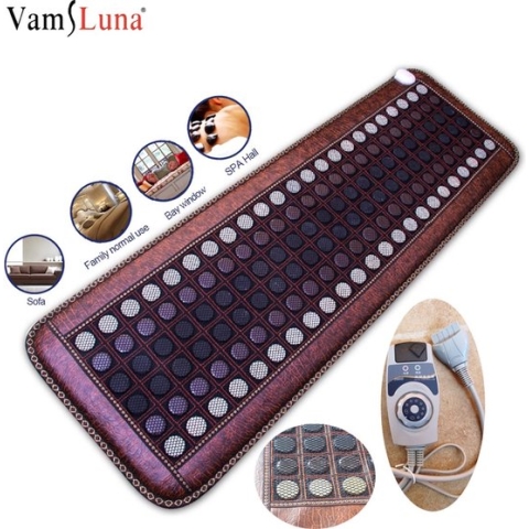 ShopbijStef - Infrarood Verwarming Mat - Therapie Heat Pad - Infrarood Mat - Verwarming Jade Mat Hete Stenen - Massage Mat