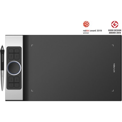 XPPen Deco Pro M - Tekentablet- 11x6 Inch - 8192 Niveaus Stylus