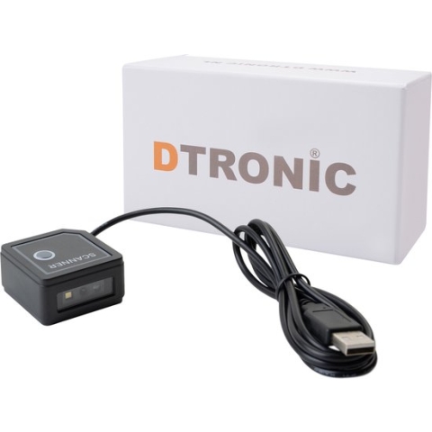 DTRONIC - Kleine vierkante scanner - NL+BE | streepjescodes en QR codes - DT3008