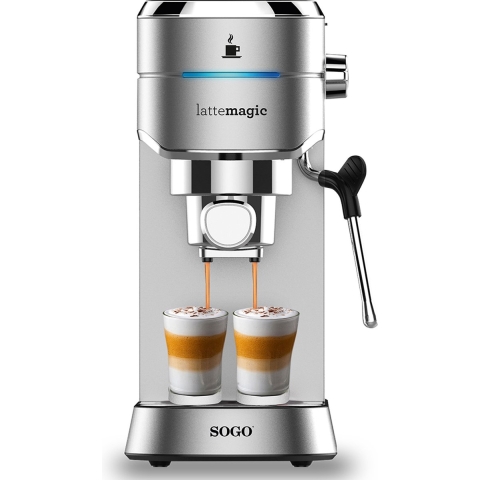 Sogo 7600 - Espressomachine LatteMagic - 15 bar
