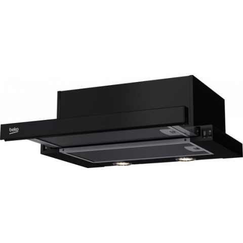 Beko HNT 62210 B 224 m³/uur Semi-inbouw (uittrekbaar) Zwart D