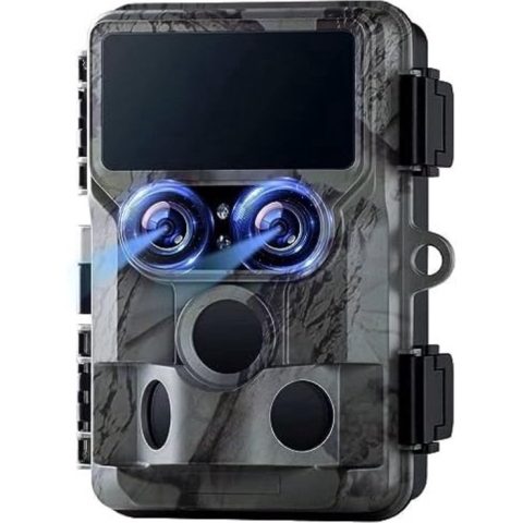 Wildcamera Met Nachtzicht - Wildcamera Voor Buiten - Buitencamera Met Nachtzicht - Wildcamera Met Wifi - 60MP