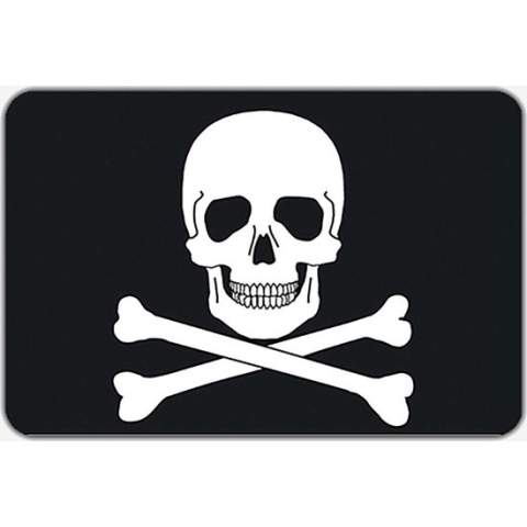 Piratenvlag - 200 x 300 cm - Polyester