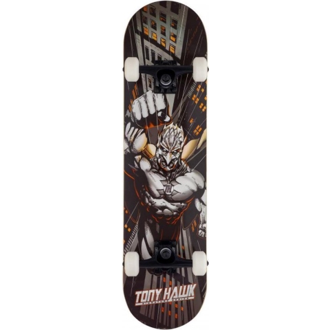Skateboard Tony Hawk 540 - Skyscraper - Oranje - 31 x 7.5 inch - 78 cm