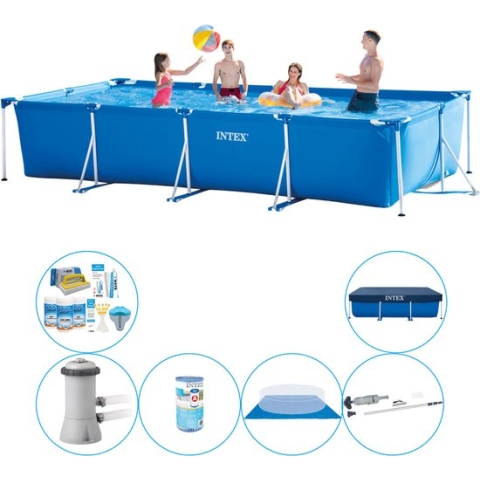 Zwembad Super Deal -  Frame Pool Rechthoekig 450x220x84 cm