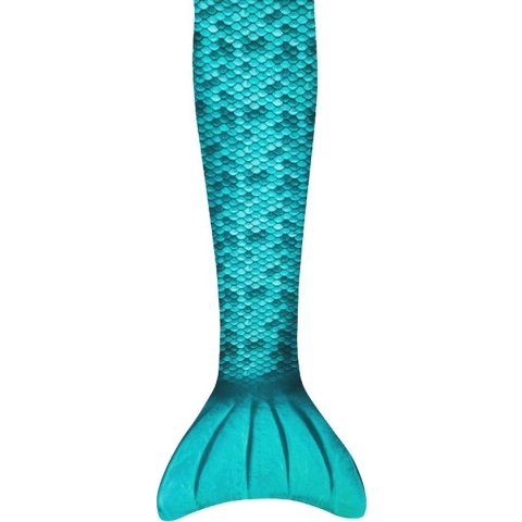Kuaki Mermaids - zeemeerminstaart - Turquoise - Maat: 146-152