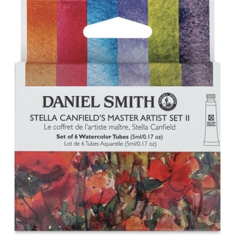 Daniel Smith Aquarelverf - Professionele Aquarel Verf - Watercolour 5ml Stella Canfield's Master Set 2 with 6 Tubes