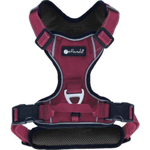 Hondentuig Outdoor Berry - maat L 68 – 82 cm.