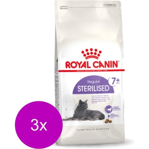 Royal Canin Fhn Sterilised 7plus - Kattenvoer - 3 x 1.5 kg