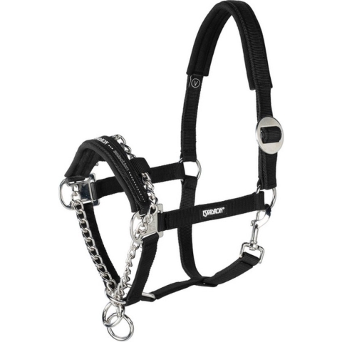 Eskadron Halster control leadchain Nightblue - Cob | Blauw | Halstertouw paard
