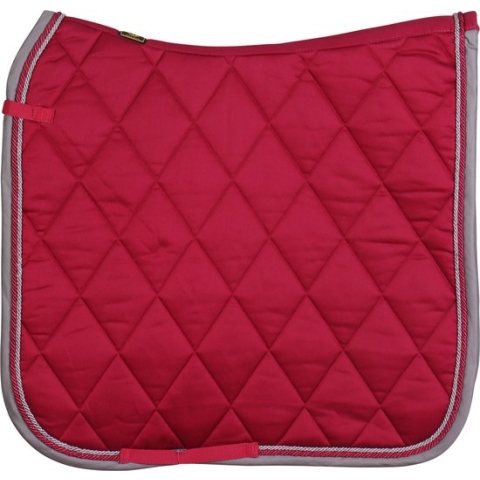 Br Zadeldek Event Rood-grijs - dressuur Middel