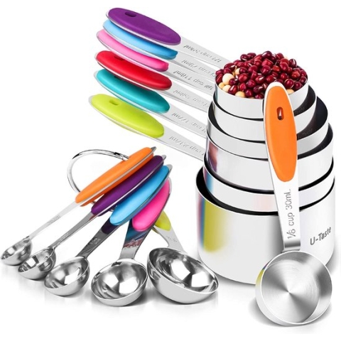 Maatbeker – Maatbeker set - Meetlepels Maatcups – Measuring Cups – voor bakken en koken