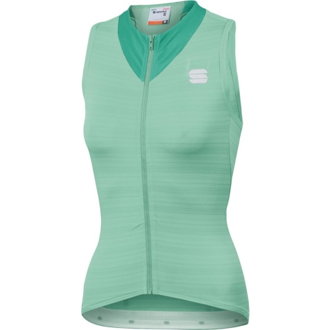 Sportful Fietsshirt Mouwloos voor Dames Groen - SF Kelly W Sleeveless Jersey-Acqua Green - S