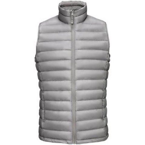 SOLS Heren Wilson Lichtgewicht Gewatteerde Bodywarmer (Metaalgrijs)