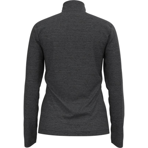Odlo Middenlaag Loopshirt Halve Rits ROY GRIJS - Maat XS