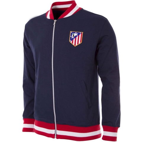 COPA - Atletico de Madrid 1969 Retro Voetbal Jack - XL - Blauw