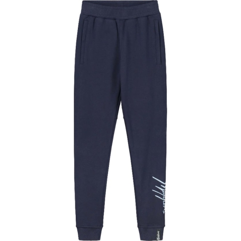 Malelions split essentials trackpants in de kleur blauw.
