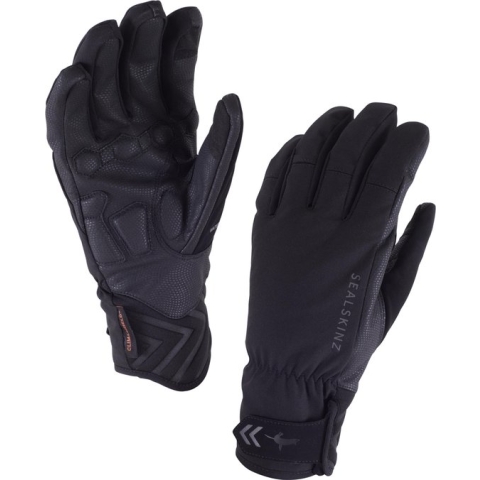 Sealskinz Fietshandschoenen Zwart  / SS Men Highland  Glove-Black/Black - S