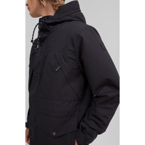 O'Neill Jas Men Journey Parka Black Out - A S - Black Out - A 50% Recycled Polyester, 50% Polyester Parka