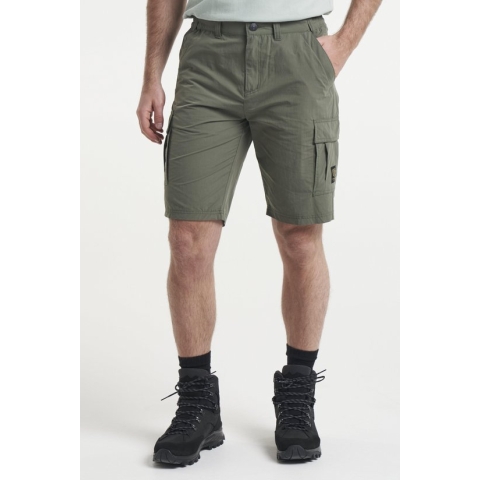 Tenson Thad Shorts M Pants - Korte Broek -  - Donker Khaki - Maat XL