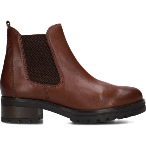 Gabor 781.3 Chelsea boots - Enkellaarsjes - Dames - Cognac - Maat 40,5