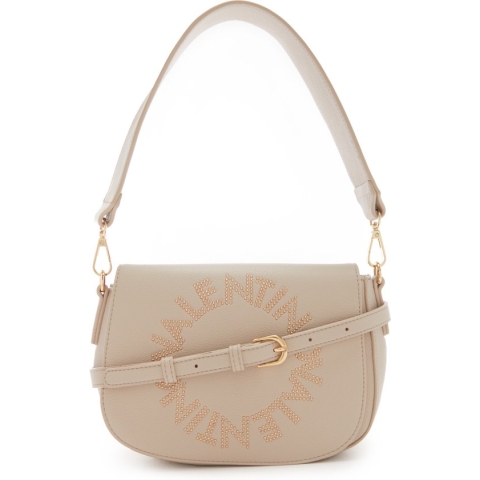 Valentino Bags Pie Re Flap Bag Schoudertassen Dames - Beige - Maat ONESIZE
