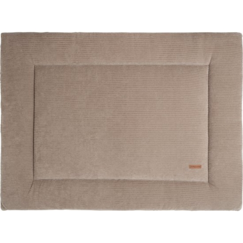 Baby's Only Boxkleed Sense - Parklegger - Speelkleed - Clay - 80x100 cm - Zachte rib corduroy stof - Extra dik - Boxmatras - Tweezijdig te gebruiken