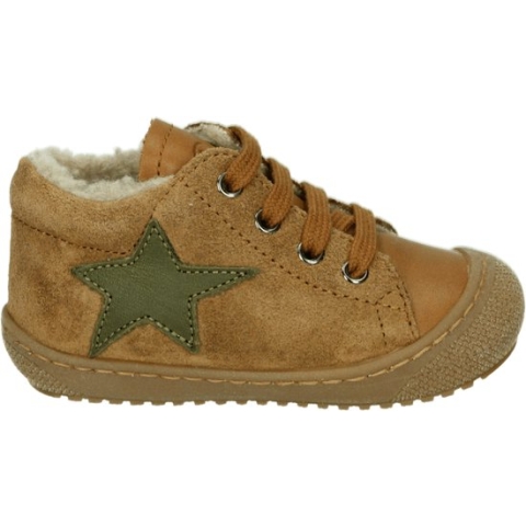 Naturino KOLDE2 - Kinderen Half-hoog - Kleur: Cognac - Maat: 23