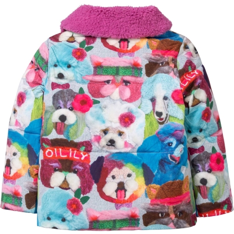 Oilily Cadans - Jas - Meisjes - Grijs - 92