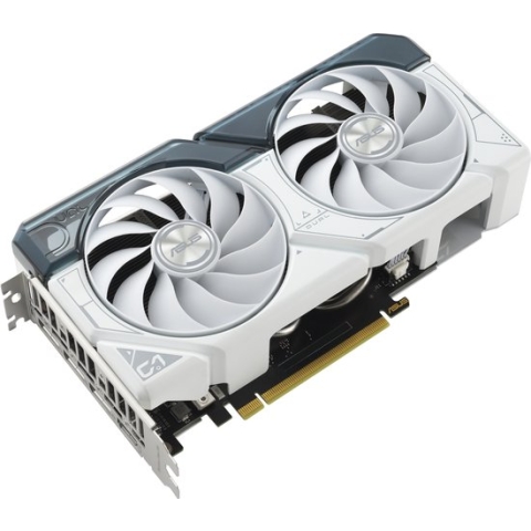 ASUS Dual -RTX4060TI-O8G-WHITE, GeForce RTX 4060 Ti, 8 GB, GDDR6, 128 Bit, 7680 x 4320 Pixels, PCI Express 4.0
