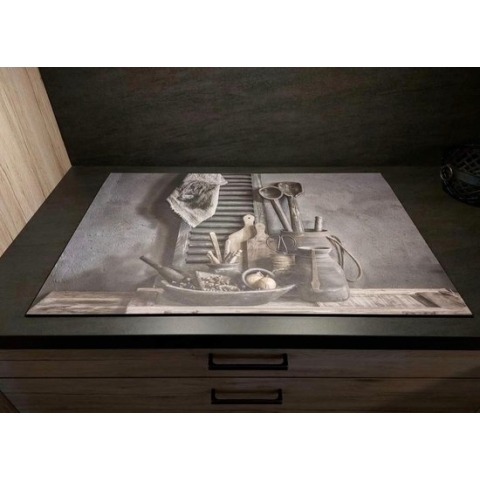 Inductie Plaatbeschermer Houten Lepels