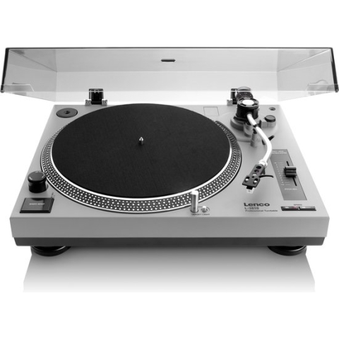 LENCO L-3810GY - Direct aangedreven Platenspeler met USB/PC encoding - Grijs