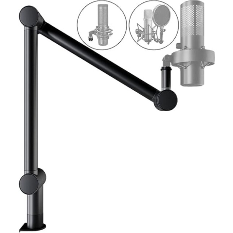 professional microphone arm - QuadCast Boom Arm Stand / microfoonhouder, microphone arm standard adjustable microphone stand 112 x 5.8 x 8 centimetres