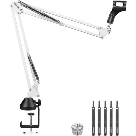professional microphone arm - QuadCast Boom Arm Stand / microfoonhouder, microphone arm standard adjustable microphone stand 40 x 11.8 x 4.9 centimetres