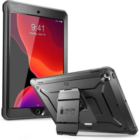 Supcase Apple iPad 10.2 2019 Unicorn Beetle Pro Case - Zwart