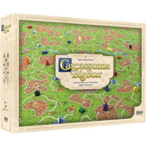 Bordspel Asmodee Carcassonne: Big Box 2021 (FR)