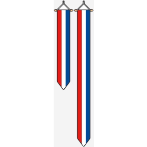 Nederlandse wimpel - 30 x 400 cm - Polyester