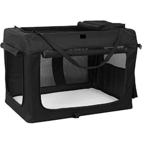 Topmast Nylon Bench - Softcrate - Stoffen Vouwbench - Zwart - 70 x 52 x 50 cm