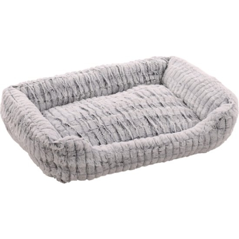 Flamingo Stella - Mand Honden - Mand Stella Rechthoekig Grijs/wit 65x45x15cm - 1st