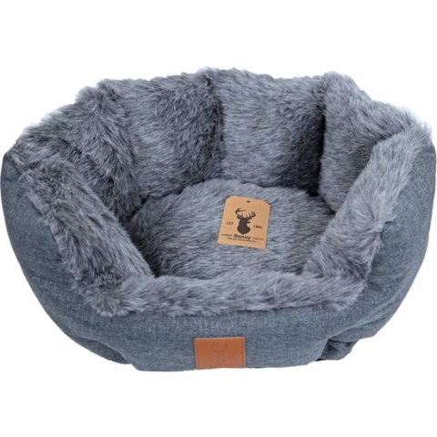 Boony 'Est 1941' - Badger Grey - Honden/Katten Mand - 50 cm