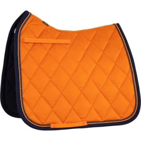 Br Zadeldek Event Oranje-donkerblauw - veelzijdigheid Paard