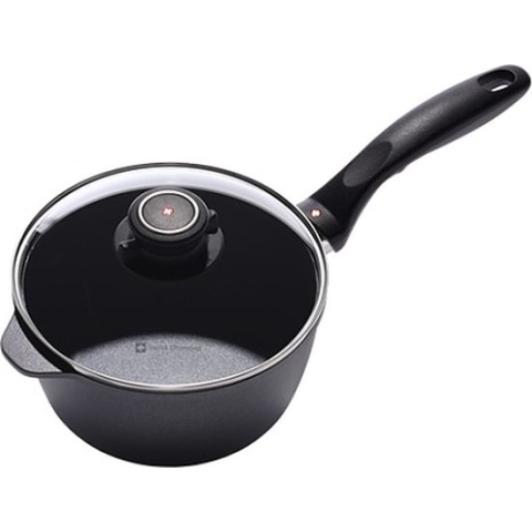 Swiss Diamond - Sauspan met Deksel -Steelpan - antiaanbaklaag - 18cm