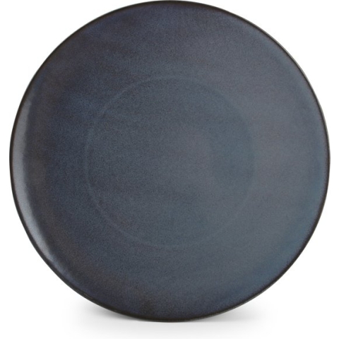 BonBistro Plat bord 27cm donkerblauw Cirro (Set van 6)