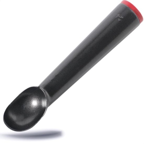 IJslepel, ijsballenmaker, portioneerder, ijssnijper, lange koeien, ijslepel, lepel voor ijs, ijsdipper scooper, warming liquid binnenin 1/24 volume warme hand