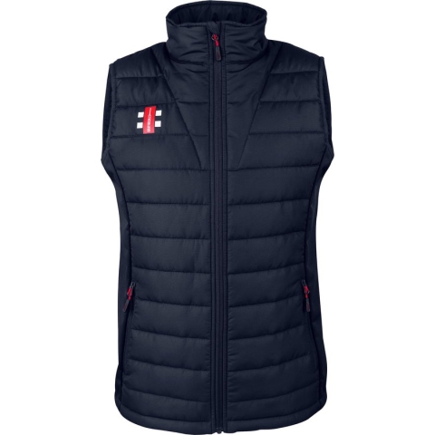 Gray-Nicolls Cricket BODYWARMER PRO PERF BLK L Large - Black