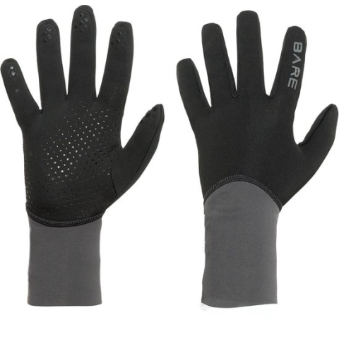 Bare ExoWear Gloves Long - Volwassenen - Zwart - L