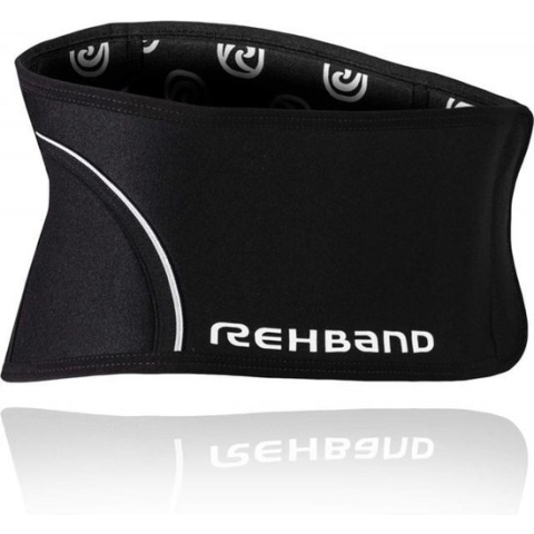 Rehband QD Rugbrace - 5 mm - Zwart - L